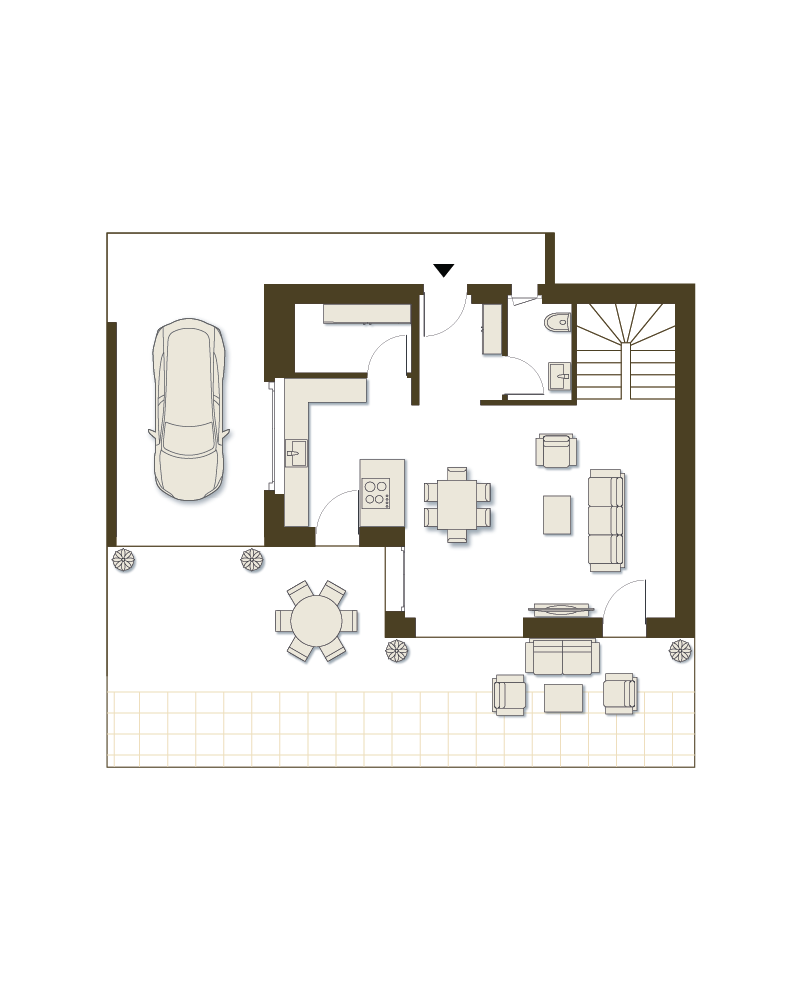 Mitoyennes I - Rez-de-chaussée